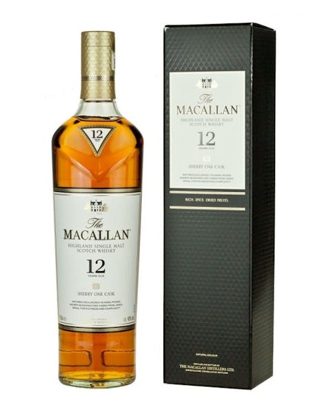 The Macallan 'Sherry Oak' 12year Single Malt Scotch