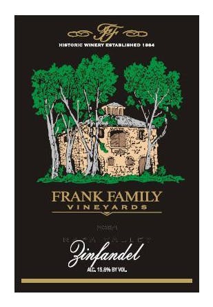 Frank Family Vineyards Zinfandel 2018