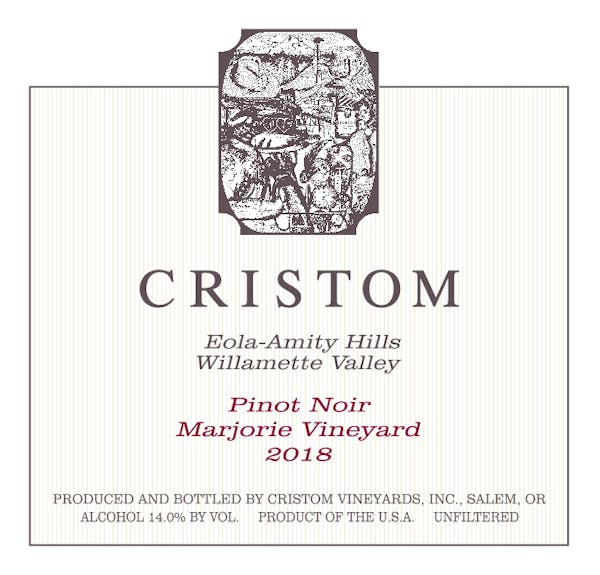 Cristom 'Marjorie' Pinot Noir 2019