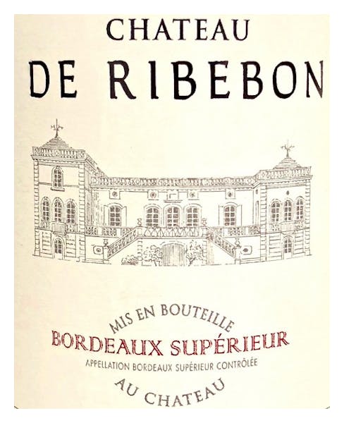 Chateau de Ribebon Bordeaux Superieur 2016