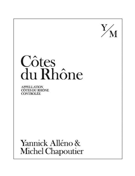 Chapoutier & Yannick Alleno Cote du Rhone 2020