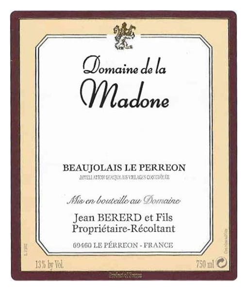 Domaine Madone 'Perreon' Gamay 2020