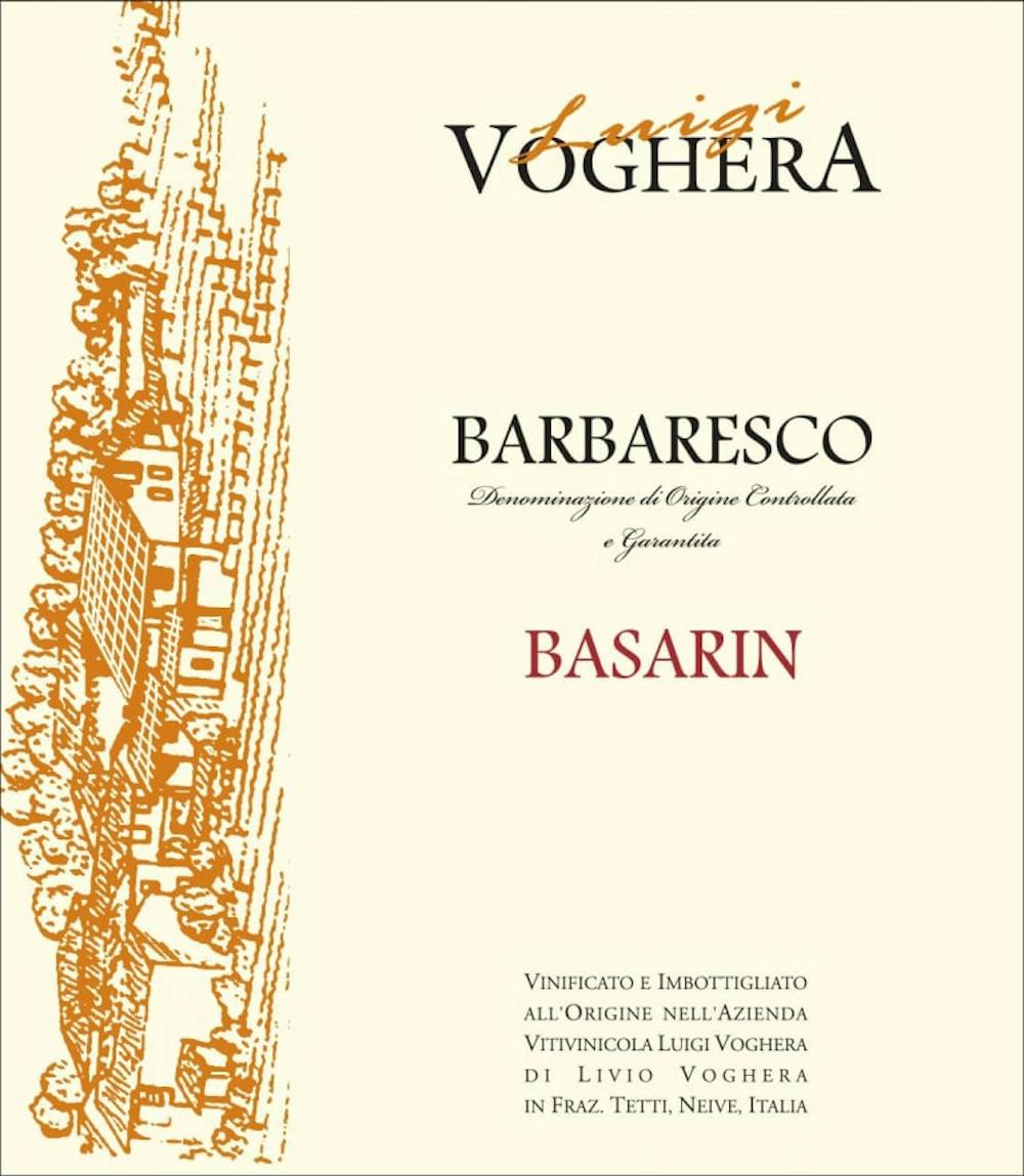Luigi Voghera 'Basarin' Barbaresco 2018 :: Italian Red