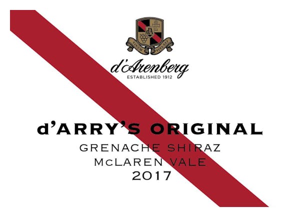 dArenberg Darrys Original Shiraz-Grenache 2017