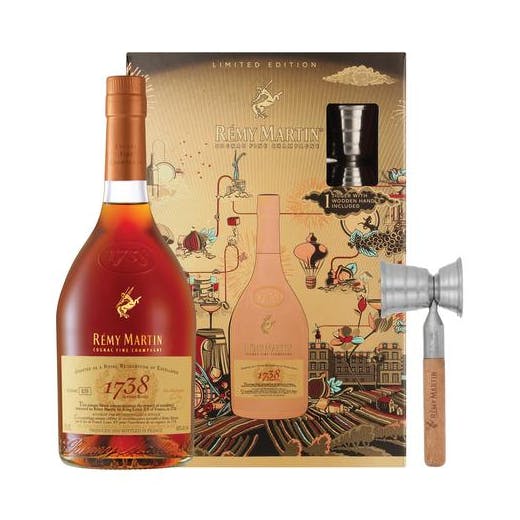 Remy Martin '1738' Cognac w/Jigger Gift Set 750ml