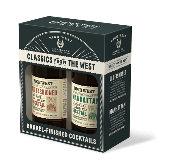 High West 2pk-Gift Pack Manhattan/Old Fashioned 375ml