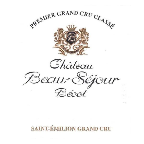 Chateau Beau-Sejour Becot Saint Emilion Grand Cru 2018