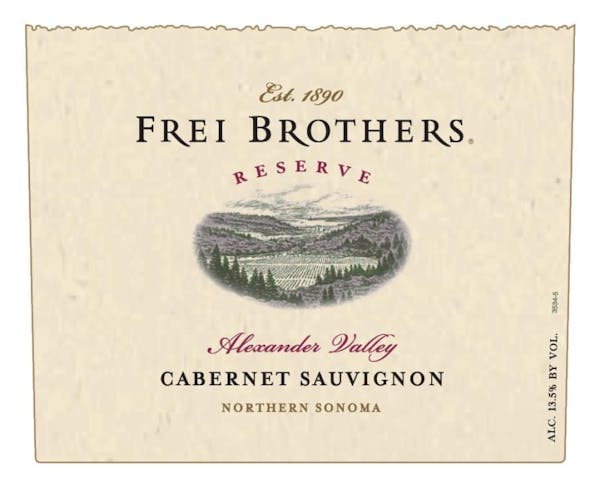 Frei Brothers 'Reserve' Cabernet Sauvignon 2019