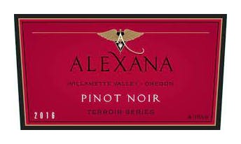 Alexana Pinot Noir Terrior Ser Pinot Noir 2016