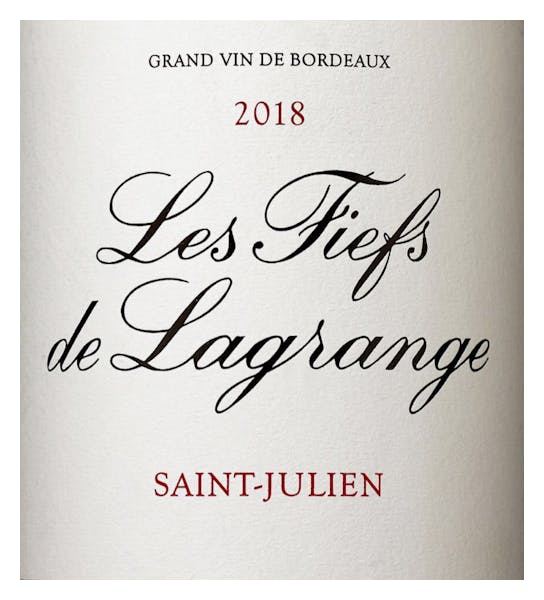 Les Fiefs de Lagrange St. Julien 2018