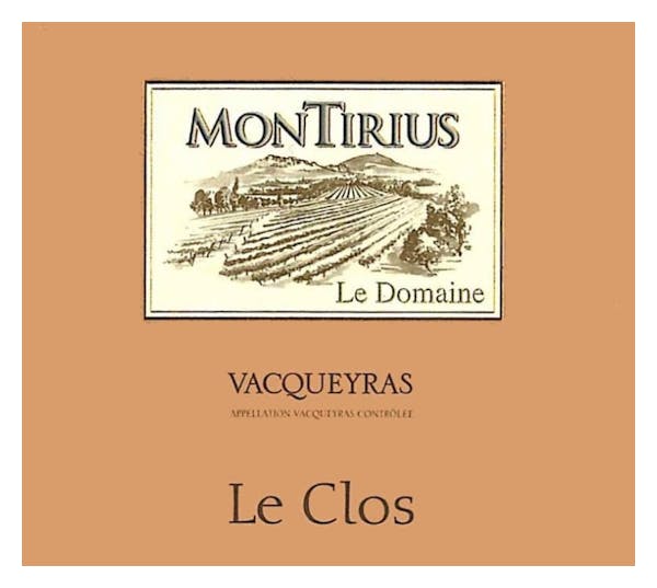 Domaine Montirius Vacqueyras Le Clos 2016