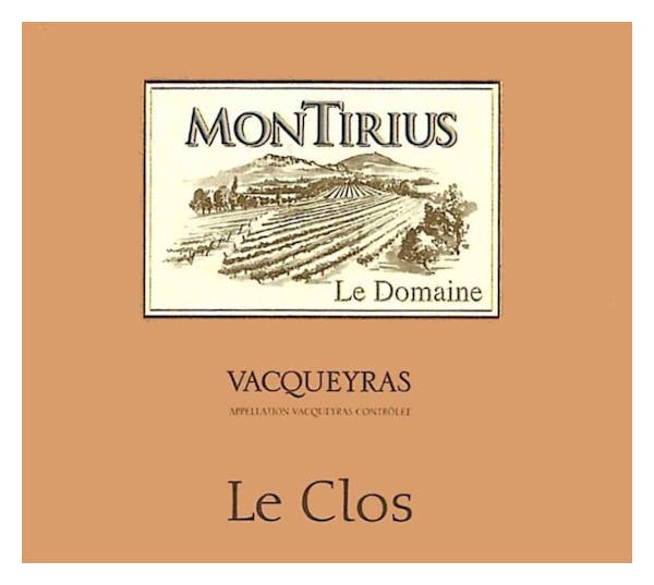 Domaine Montirius Vacqueyras Le Clos 2016