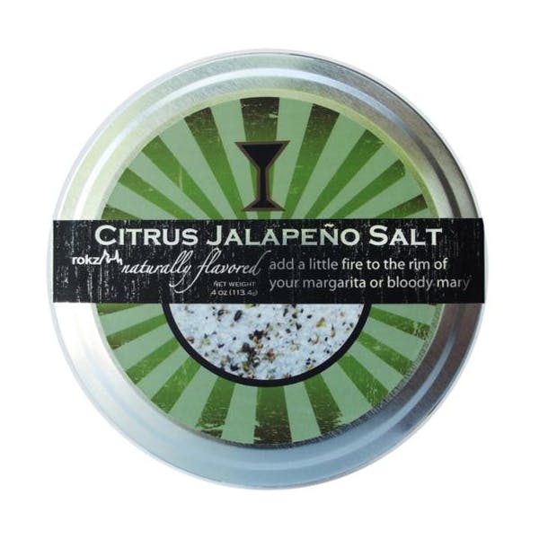 Rokz Rimmerz Citrus Jalapeno Natural Rimming Salt 4oz.
