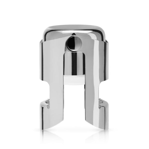 Chrome Champagne Stopper by Fizz