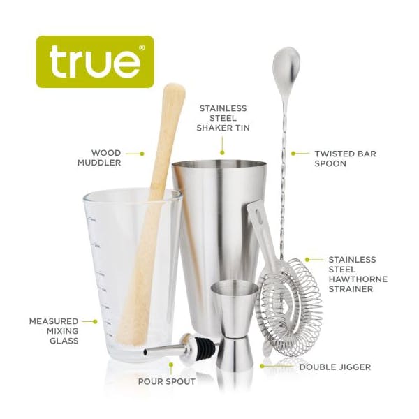 7 Piece Barware Set by True