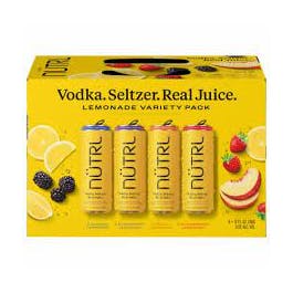 Nutrl Lemonade Variety Pack 8-355ml Cans