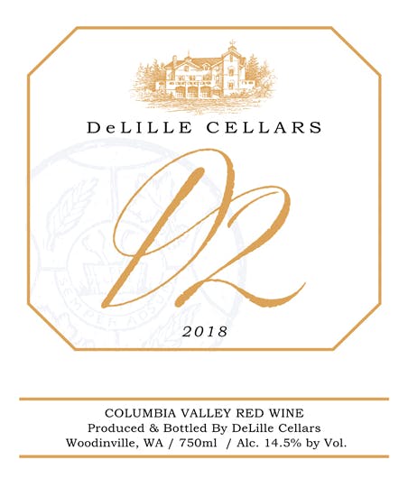 Delille Cellars 'D2' Red Blend 2018