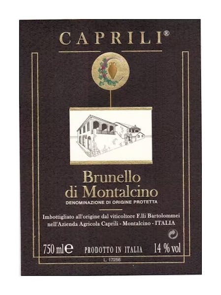 Caprili Brunello di Montalcino 2017