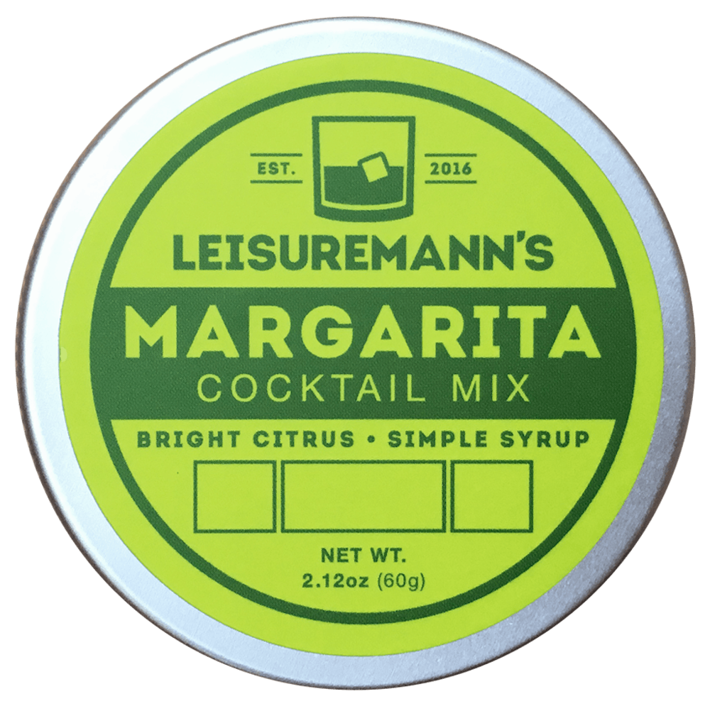 Leisuremann's Margarita Cocktail Mix Jar 2.12 oz Cocktail Mixers