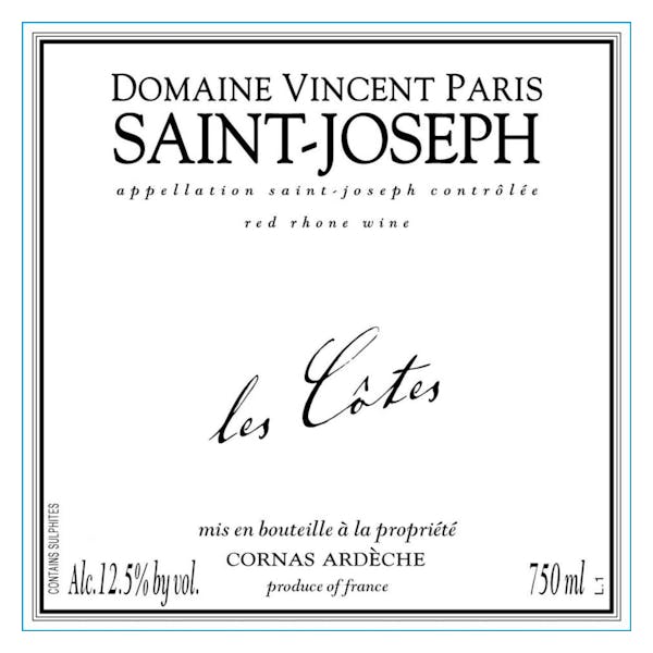 Vincent Paris St. Joseph 'Les Cotes' 2020