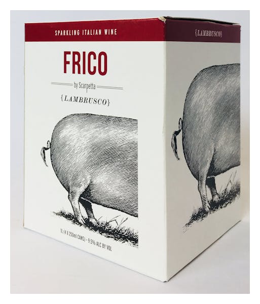 Scarpetta 'Frico' Lambrusco 4-250ml Cans
