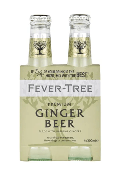 Fever Tree Premium Ginger Beer 4-200ml
