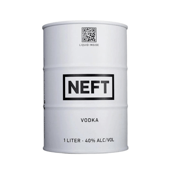 Neft 'White Barrel' Vodka 1.0L