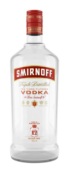 Smirnoff Vodka 80proof 1.75L PET