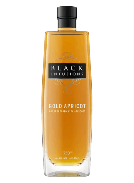 Black Infusions Gold Apricot Vodka 750ml