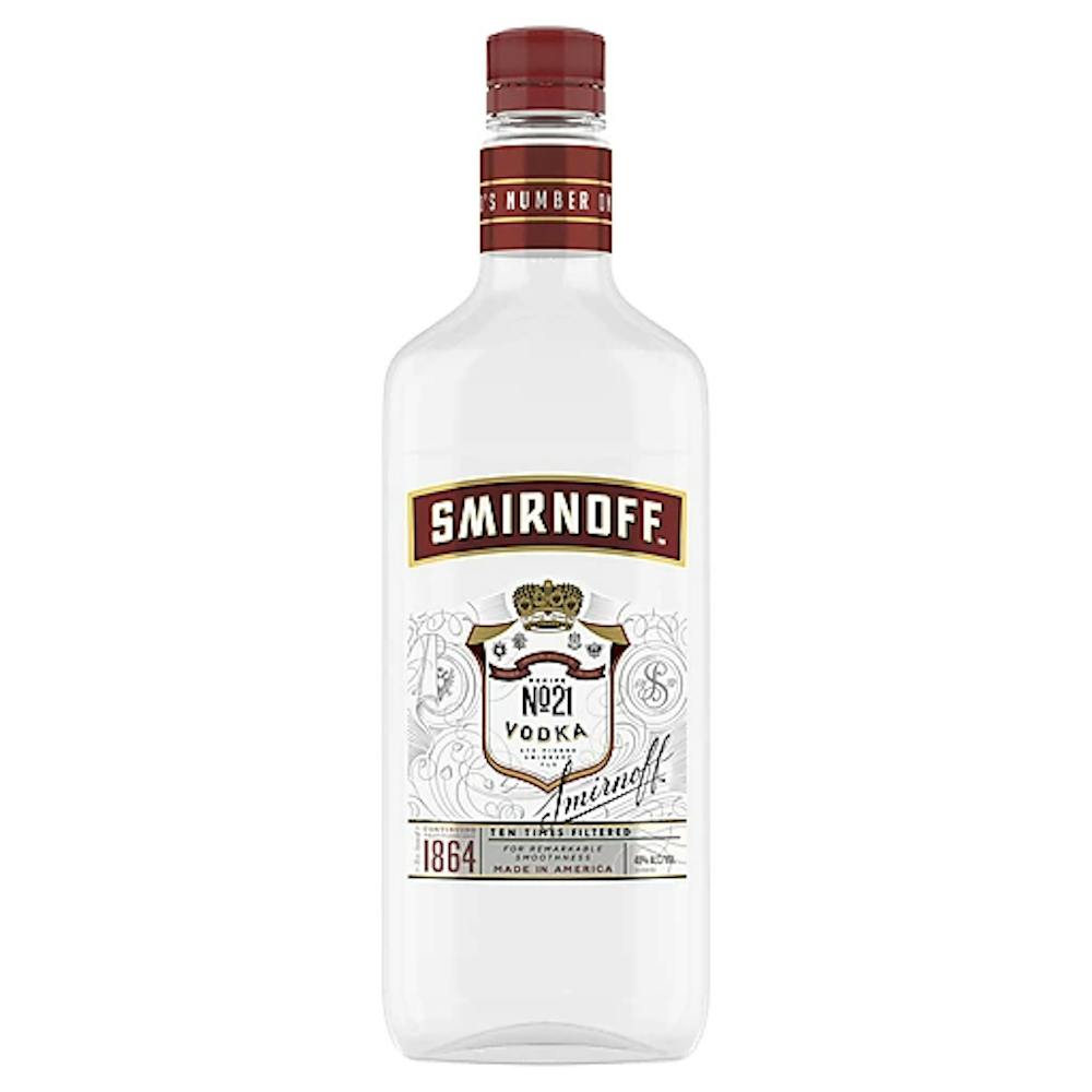 smirnoff vodka bottle