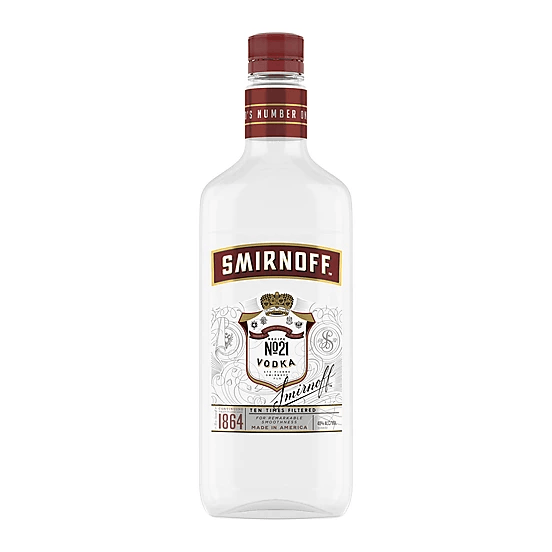 Smirnoff Vodka 80proof 750ml PET