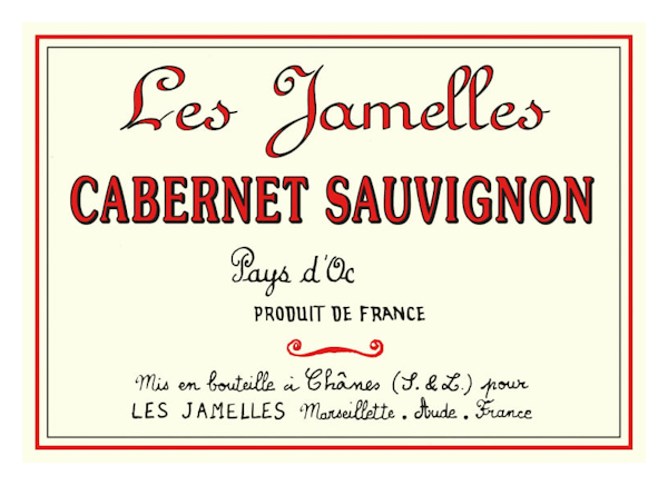 Les Jamelles Cabernet Sauvignon 2019
