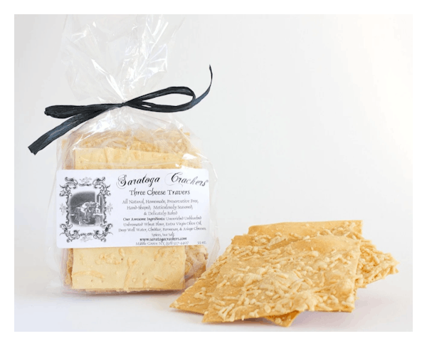 Saratoga Crackers Three Cheese Travers 3.2oz