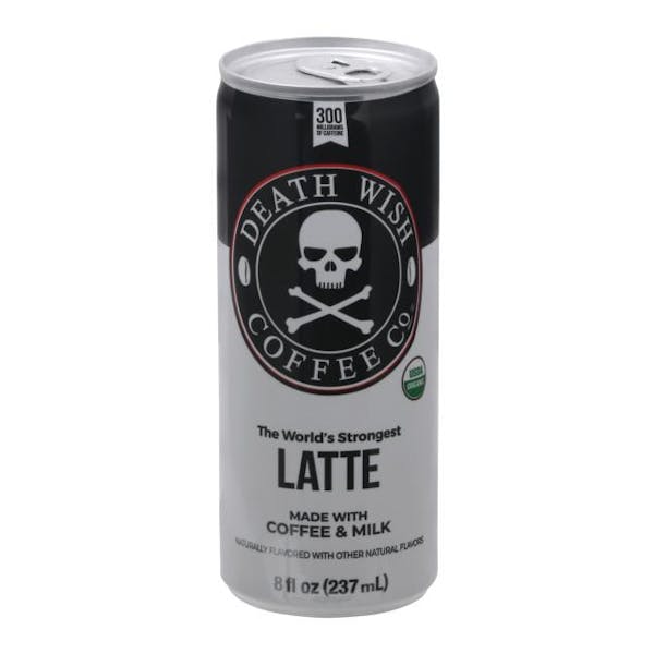 The World's Strongest Latte by Death Wish Coffee 8oz