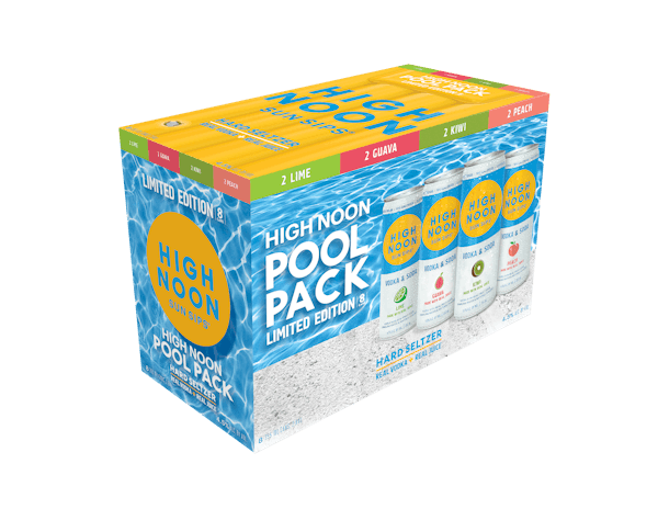 High Noon Pool Pack Variety Hard Seltzer 8 - 355ml Cans