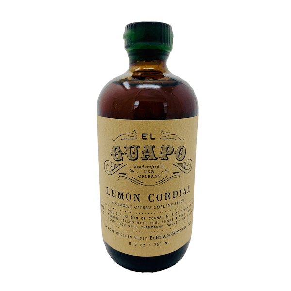 El Guapo's Lemon Cordial Syrup