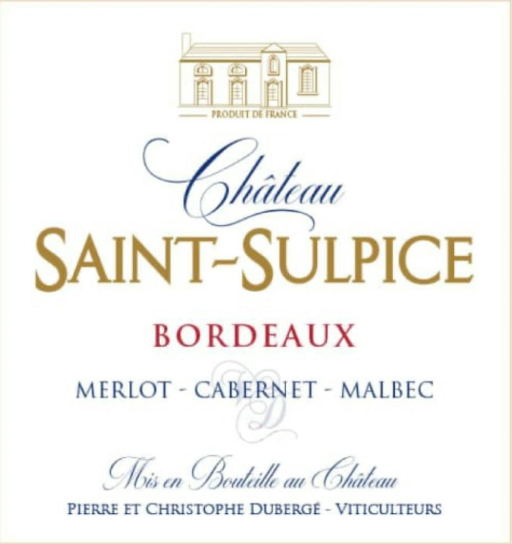 Chateau St. Sulpice Bordeaux 2019 Bordeaux Red