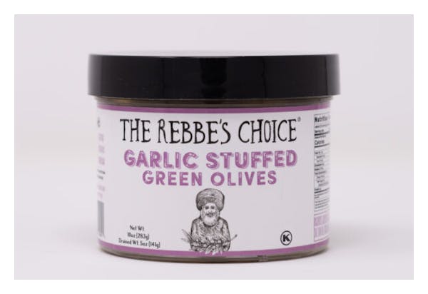 Garlic Stuffed Olives by The Rebbe's Choice
