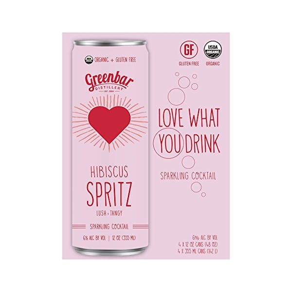 Greenbar 'Spritz' Hibiscus 4-355ml Cans