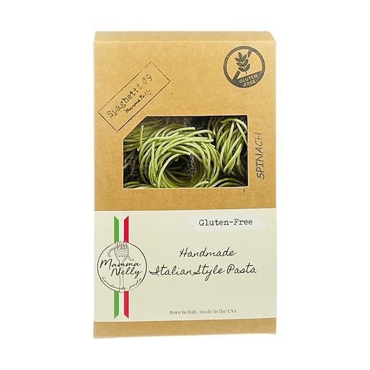 Gluten Free Spinach Spaghetti by Mamma Nelly Pasta