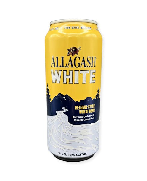 Allagash White Belgian Wheat Beer 16oz Can