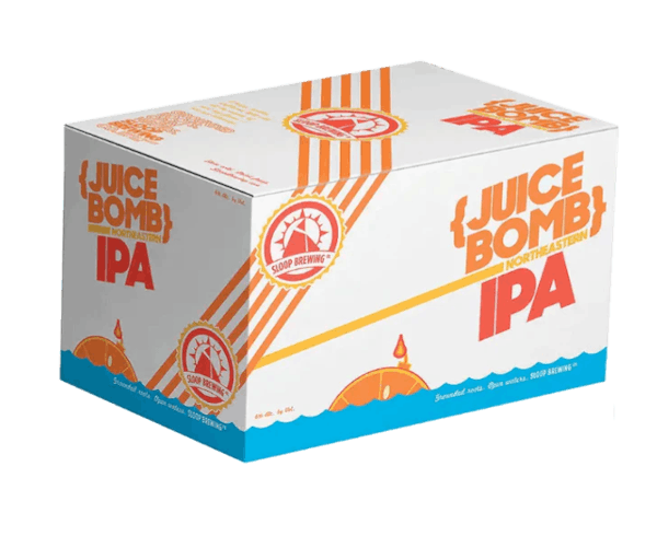 Sloop Brewing Juice Bomb IPA 6-12oz Cans