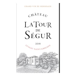 Chateau La Tour de Segur Lussac-Saint-Emilion 2018 image