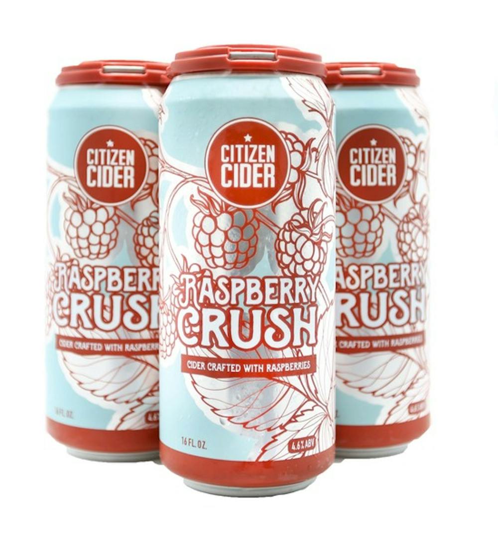 Citizen Cider Raspberry Crush 416oz Cans Cider