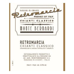 Monte Bernardi 'Retromarcia' Chianti Classico 2020 image