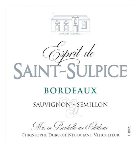 Esprit de St. Sulpice Bordeaux Blanc 2021