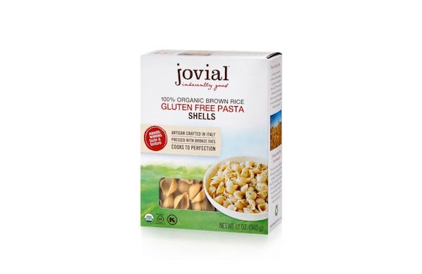 Jovial Organic GF Brown Rice Pasta Shells 12oz