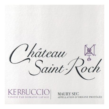 Chateau Saint-Roch 'Kerbuccio' Maury Sec 2019