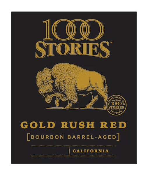 1000 Stories Bourbon Barrel 'Gold Rush' Red 2019
