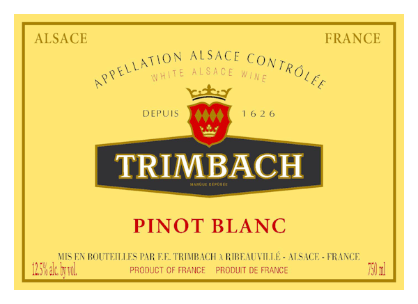 Trimbach Pinot Blanc 2019